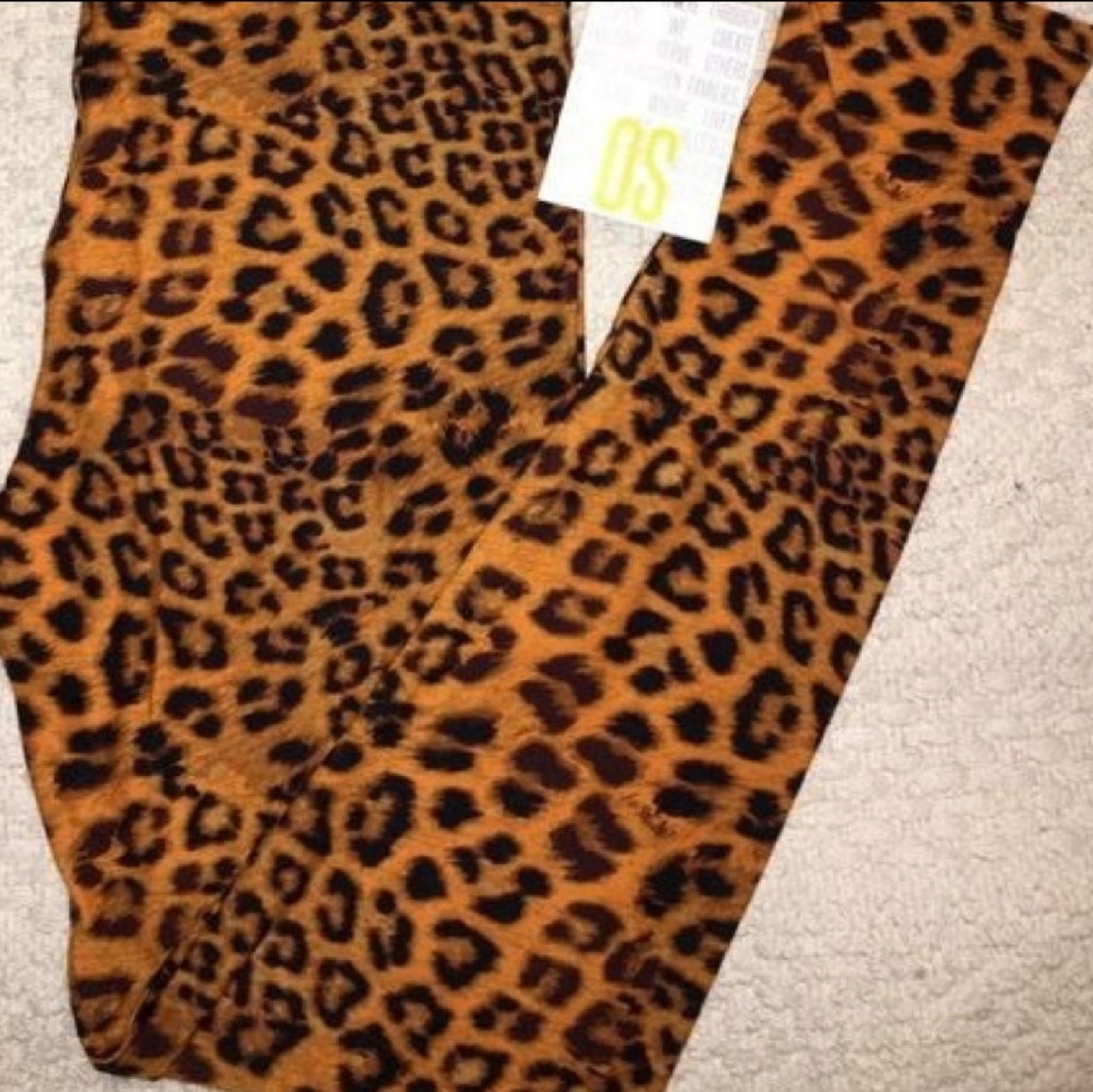 🦄🐆Lularoe OS Leggings Leopard Print!